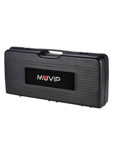 COCINA DE GAS PORTATIL DOBLE BOMBONA ACERO + PLANCHA + MALETIN MUVIP
