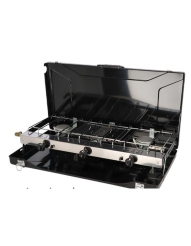 COCINA GAS CON TOSTADOR Y GRILL 2 FUEGOS AIRMEC